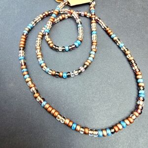 $3 with $5+ Bundle• 12" Handmade Beaded Necklace JW-19